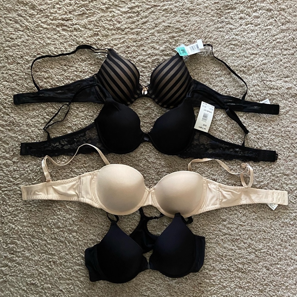 Lot of 4 Maidenform bras 36B new without tag
